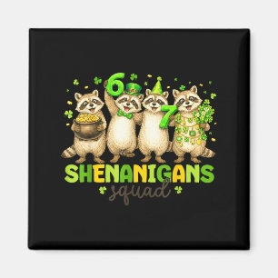 Shenanigans-Trupp Waschbär für Kinder Frauen Männe Magnet