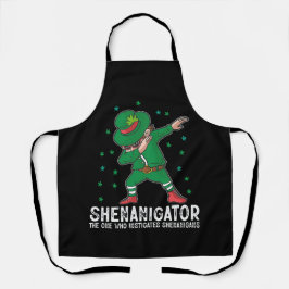 Shenanigator Dabbing St Patrick's Day Shenanigans Schürze