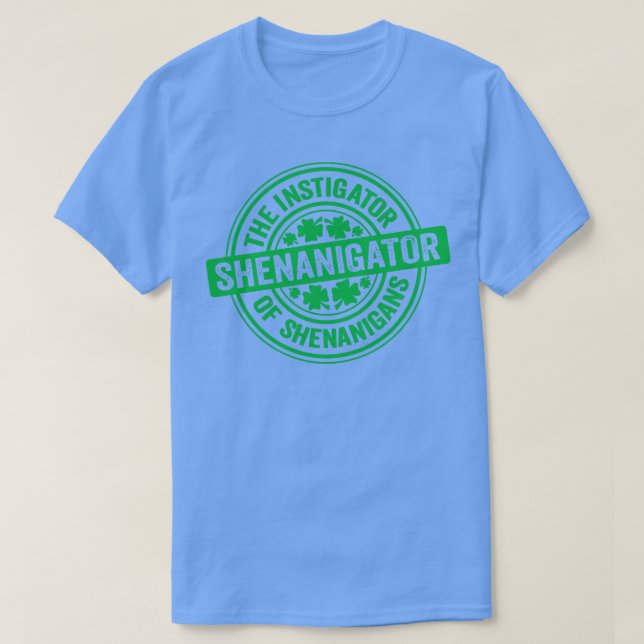 Shenanigator Green T-Shirt (Design vorne)