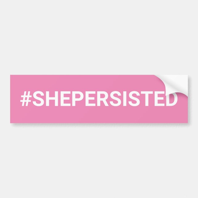 #SHEPERSISTED AUTOAUFKLEBER (Vorne)