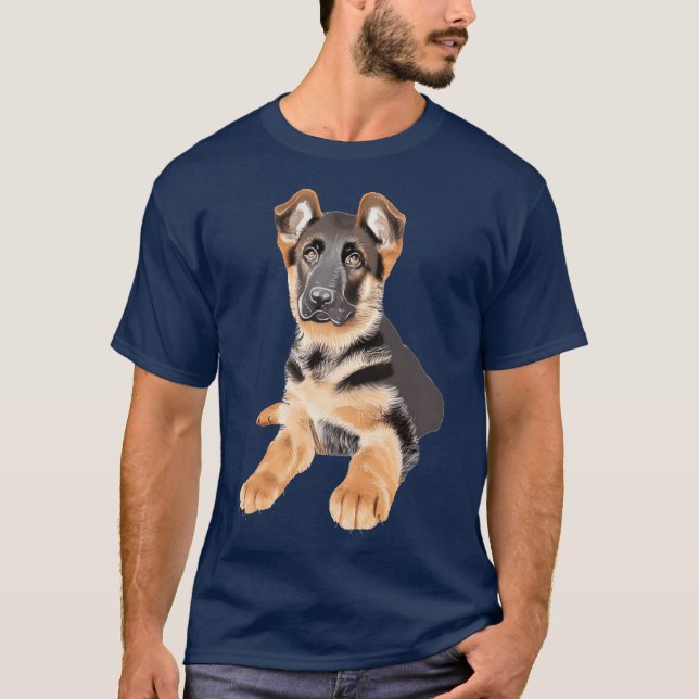 Shepherd Power Freunde T-Shirt (Vorderseite)
