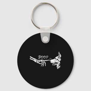 Shepherd Skeleton Hand Boop Halloween Pet Women Gi Schlüsselanhänger