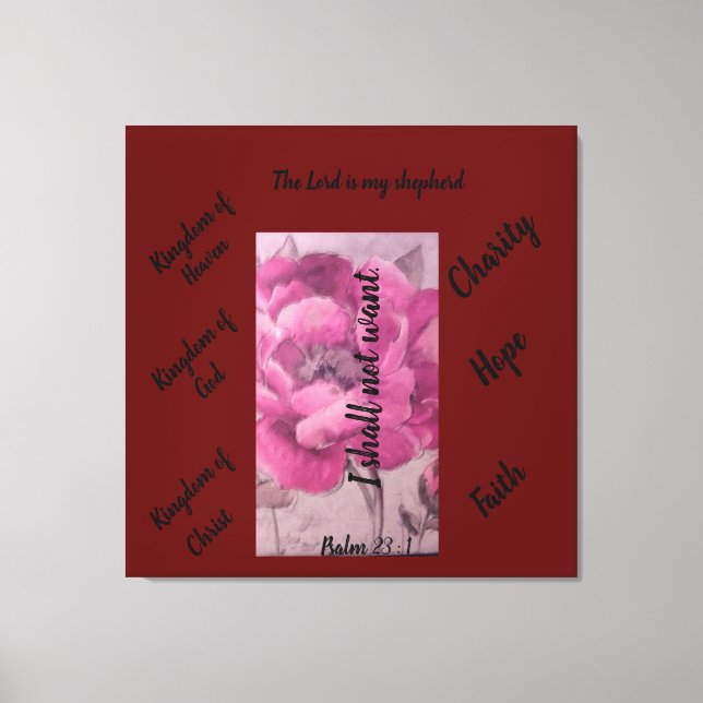 Shepherd Triptych Leinwanddruck (Vorderseite)