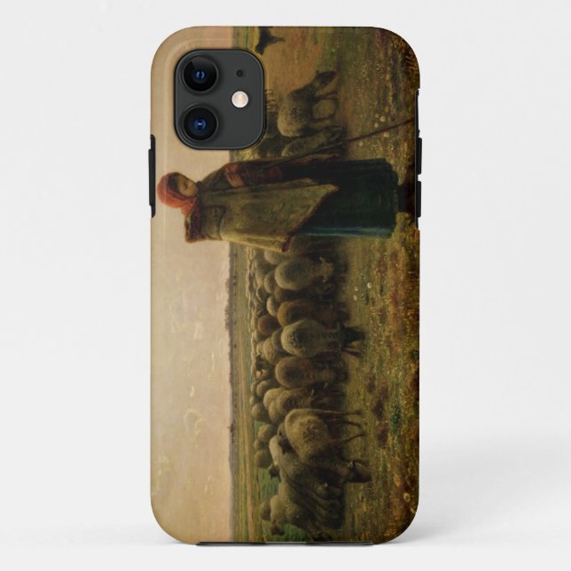 Shepherdess mit ihrer Menge, 1863 Case-Mate iPhone Hülle (Rückseite)