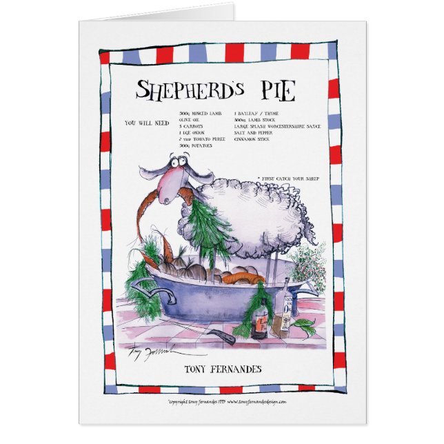 shepherds la recette de tarte, fernandes élégants (Devant)