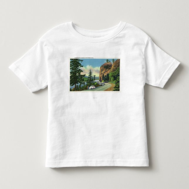 Shepperds Dell-Ansicht von unvergleichbarer Kleinkind T-shirt (Vorderseite)