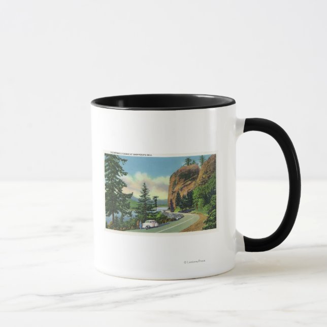 Shepperds Dell-Sicht auf unvergleichliche Schlucht Tasse (Rechts)