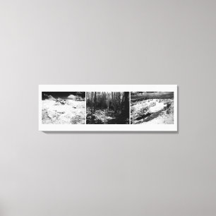 Shepton Mallet Triptych Leinwanddruck