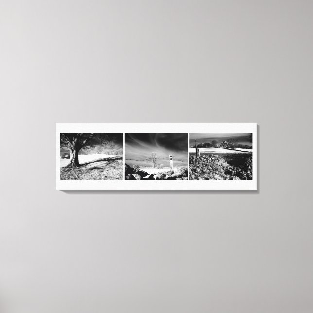 Shepton Mallet Triptych Panel. Leinwanddruck (Vorderseite)