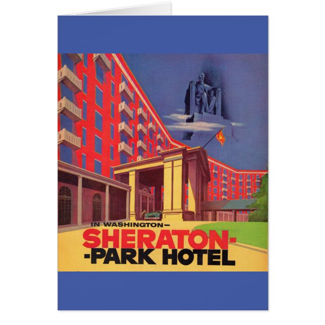 Sheraton Park Hotel - Washington, DC ad (Vorne)