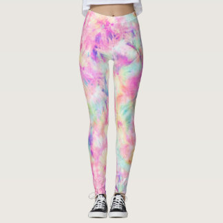 Sherbert PastellKrawatten-Leggings Leggings