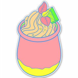 Sherbet Ice Cream Aufkleber
