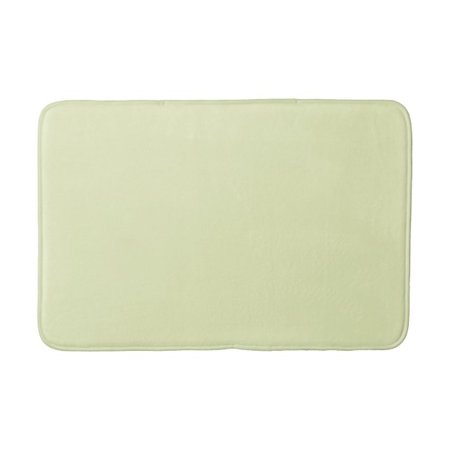  Sherbet Lime Green Medium Bath Mat Badematte (Vorderseite)