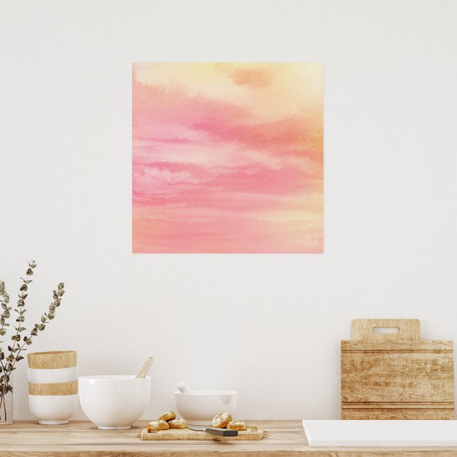 Sherbet Sky Poster (Küche)