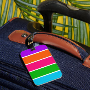 Sherbet Stripes Gepäckanhänger