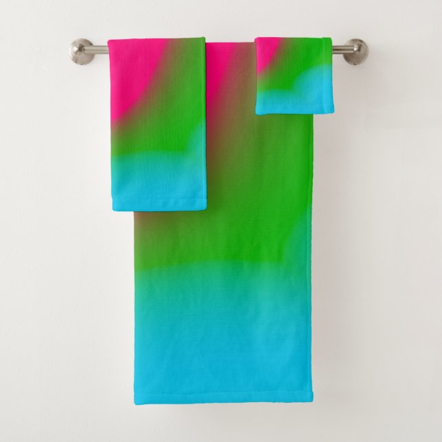 Sherbet Wasserfarben Badhandtuch Set (Insitu)