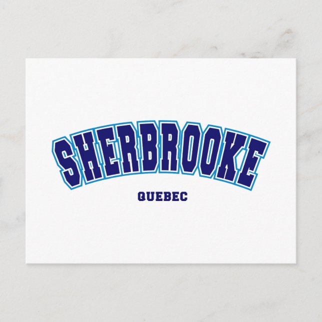 Sherbrooke Collegiate Postkarte (Vorderseite)