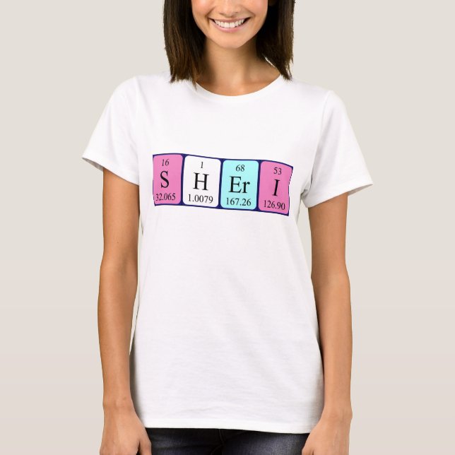 Sheri Periodenname Shirt (Vorderseite)