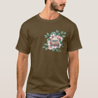 Sheriff Abzeichen Floral Pink