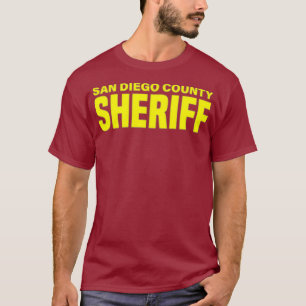 Sheriff-Beamte des San Diego County California T-Shirt