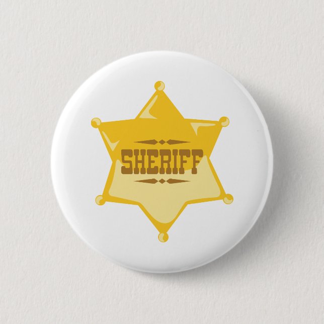 Sheriff Button (Vorderseite)
