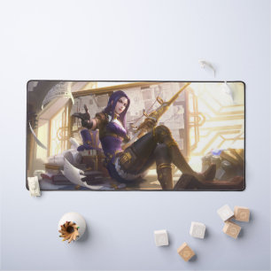 Sheriff Gaming Desk Mat Marksman Aesthetic Pad Schreibtischunterlage