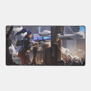 Sheriff Gaming Desk Mat Marksman Aesthetic Pad Schreibtischunterlage
