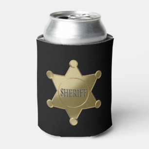 Sheriff golden star dosenkühler