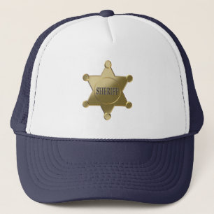 Sheriff golden star truckerkappe