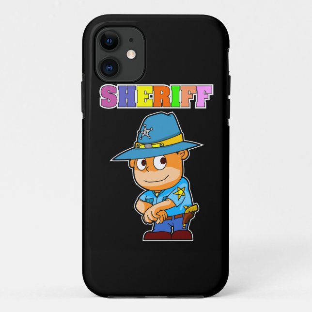 Sheriff iPhone 5/5s Fall Case-Mate iPhone Hülle (Rückseite)