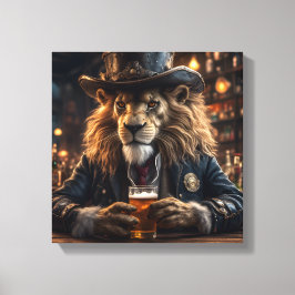 Sheriff Lion Leinwanddruck