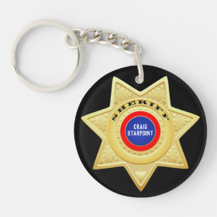 Sheriff Police Star Gold