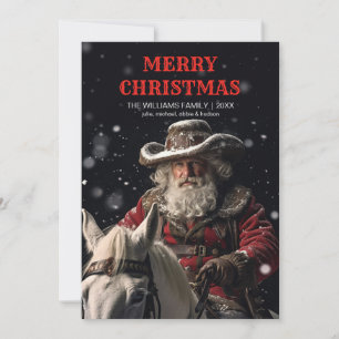Sheriff Santa Claus Einladung