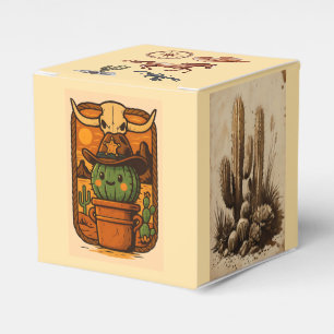 Sheriff Spike-Kaktus-Figur Geschenkschachtel