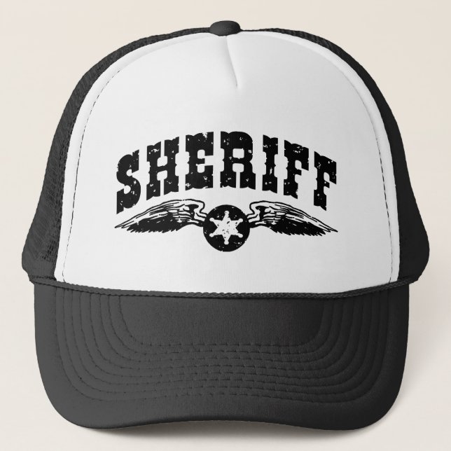 Sheriff Truckerkappe (Vorderseite)