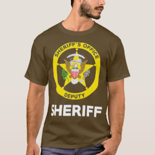 Sheriffs-Büro-Stellvertreter für LEO außer Dienst T-Shirt