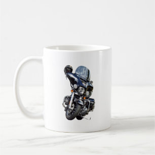 Sheriffs Motorrad Kaffeetasse