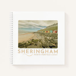 Sheringham Beach Norfolk Sketch Notizbuch
