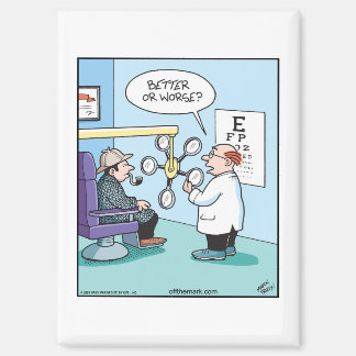 Sherlock Homes Augenarzt Magnet