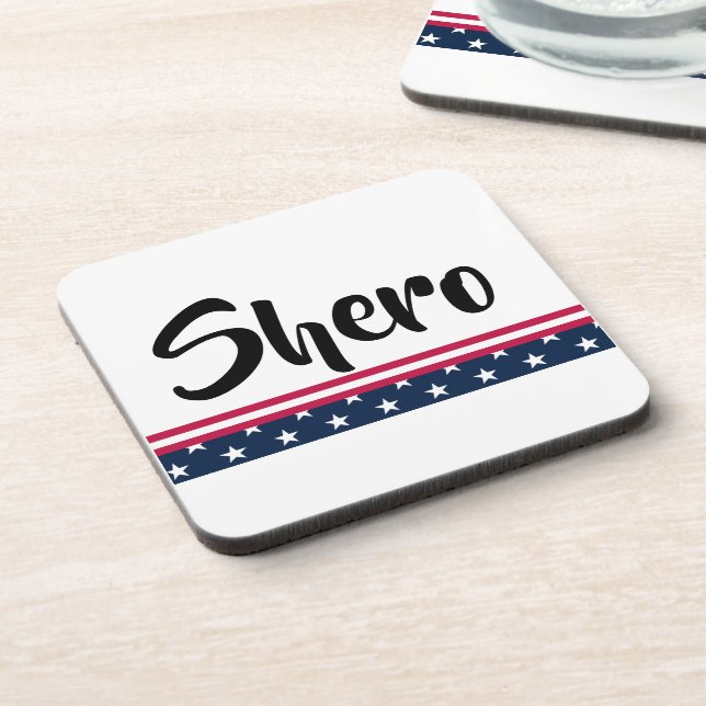 Shero Beverage Coaster Getränkeuntersetzer (Linke Seite)