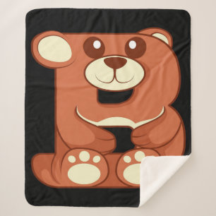 Sherpa Animal Bear B Homeschool couverture mignonne