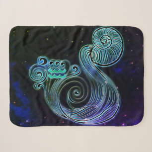 Sherpa aquarius le porte-eau couverture zodiac