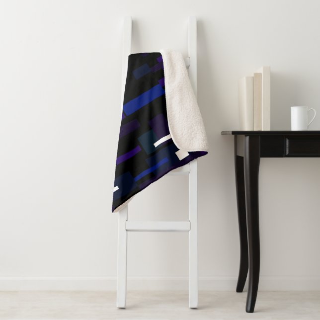 Sherpa Art Abstrait Peinture D'Une Couverture De Jeu (En situation)