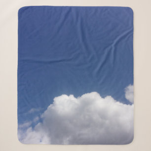 Sherpa Blanket CLOUDS DESIGN Sherpadecke