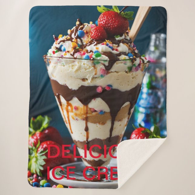 Sherpa Blanket Sherpadecke (Vorderseite)