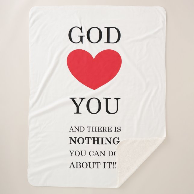 Sherpa Blanket Sherpadecke (Vorderseite)