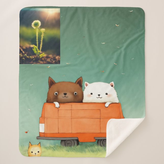 Sherpa Blanket Sherpadecke (Vorderseite)