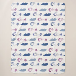 Sherpa Blanket Toy Flugzeug Sherpadecke