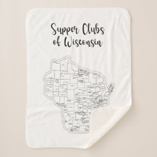 Sherpa Club de soupe du Wisconsin Petite couverture Sherp