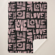 Couverture à lancer urbaine - Graffiti d'amour - N